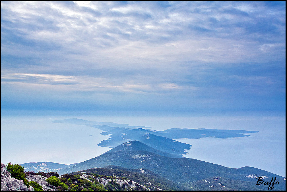 Monte Ossaro,isola di Lussino ( Croazia )